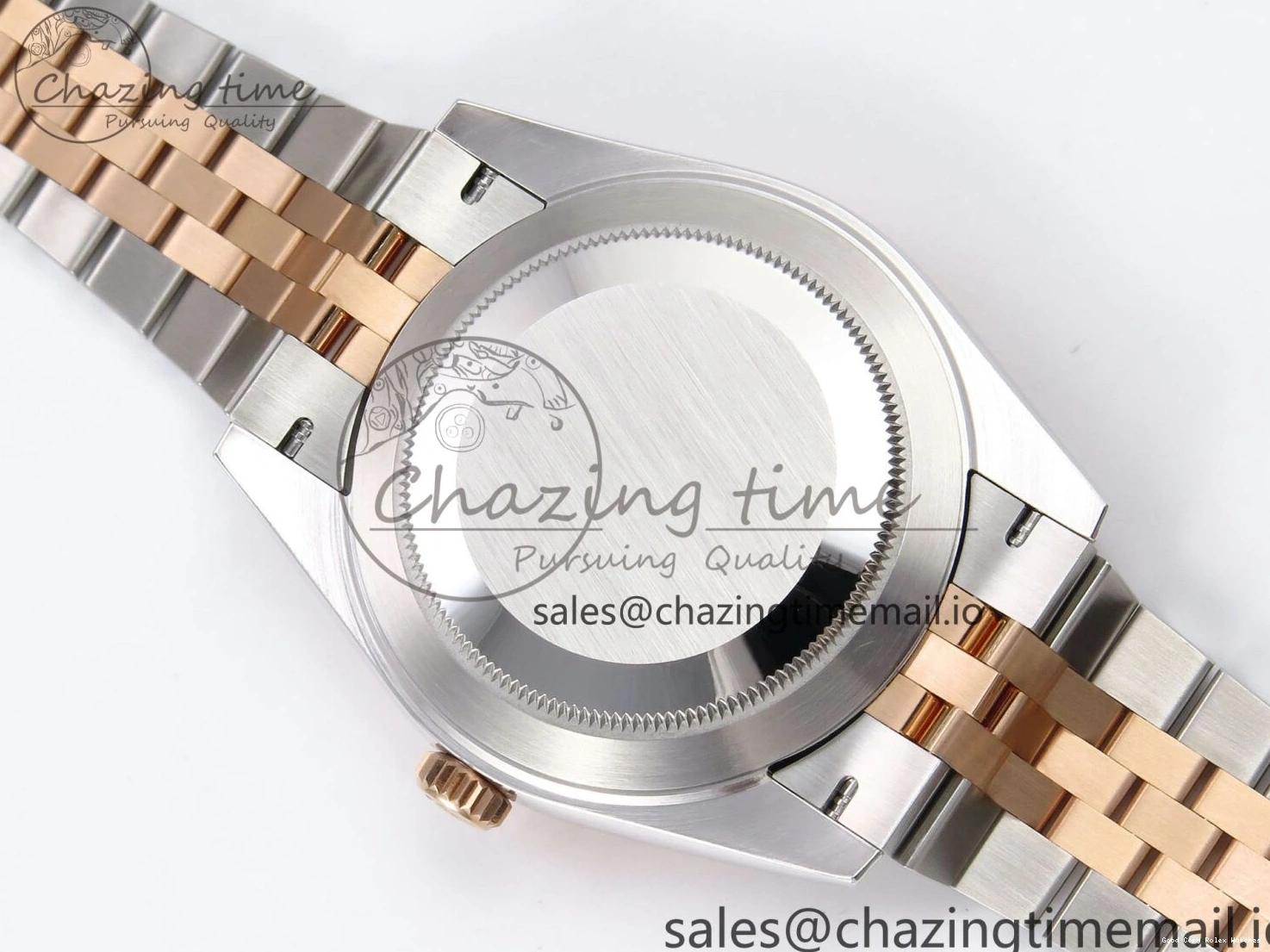 Good Copy Rolex Watches SH3235（Gain ARF Edition 126331 SS Brown DateJust Bracelet 1111 on RG Jubilee 1:1 41 Diamonds 904L Best Thermal Steel Weight） Dial 1230